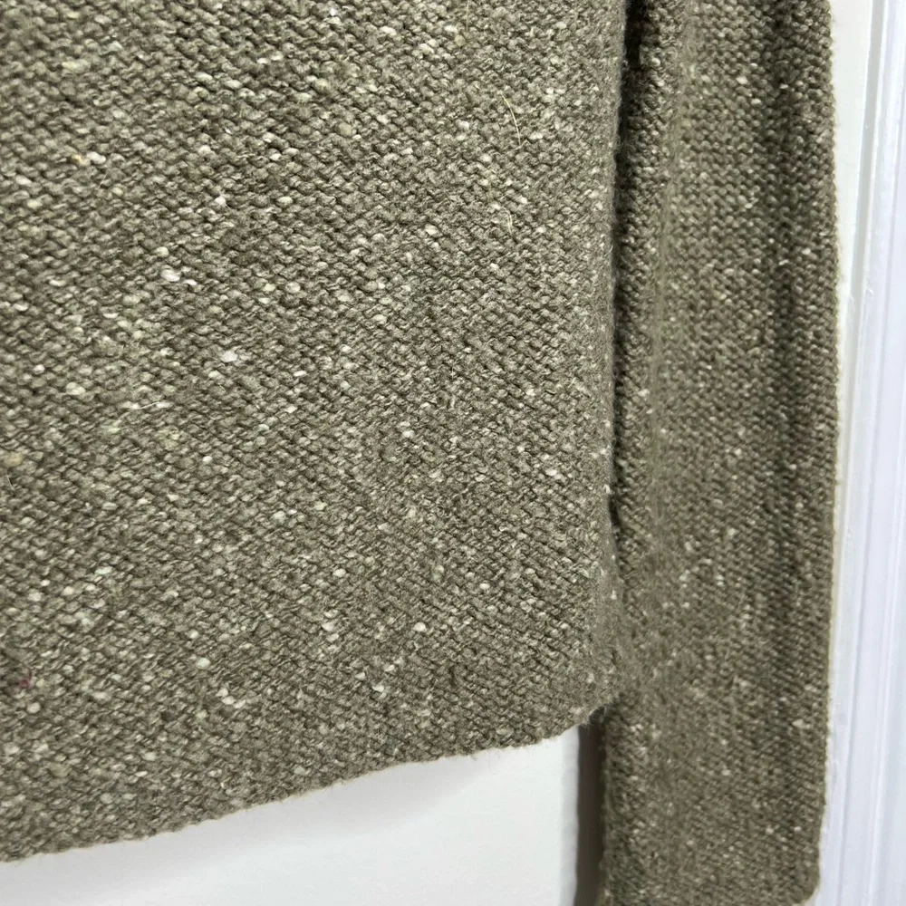 Anthropologie Olive Green Wool Blend Blazer - Picture 5 of 12